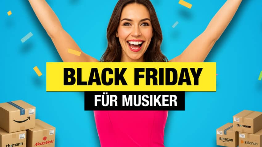 Black Friday Angebote: Die besten Deals für Musiker