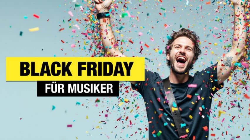Black Friday Angebote für Musiker
