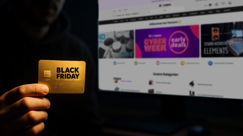 Thomann Black Friday Angebote Start