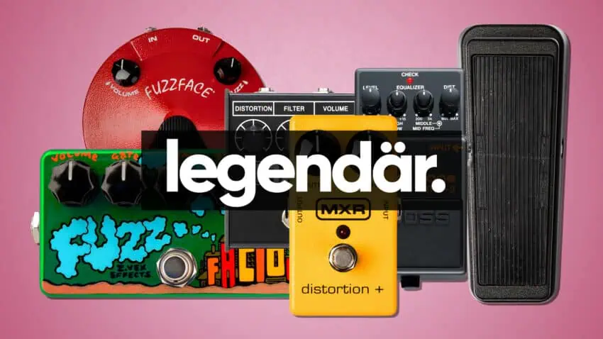 Legendäre Gitarreneffektgeräte & Pedals