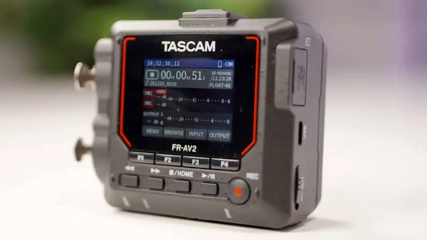 Tascam FR-AV2 Test