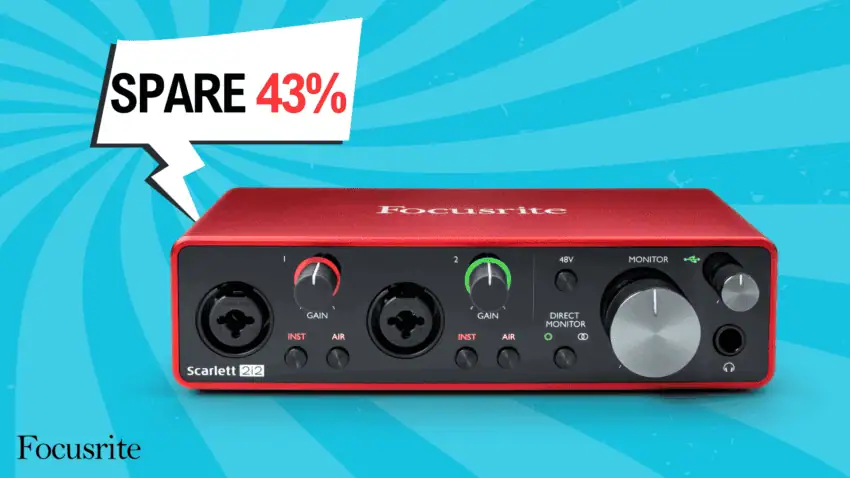 Thomann Angebot Focusrite Scarlett 2i2 3rd Gen