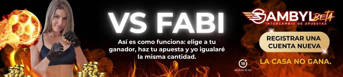 Vs Fabi - Bet against Fabi - UFC 316 - ES