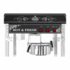 Stroj na popcorn - 1600W (čierny retro dizajn) - Image 4