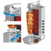 Elektrický gril na kebab/gyros - 5 horákov - max. 80 kg - Image 2