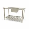 Umývací stôl s umývadlom – 1400×750 mm, ľavá verzia, Maxima 09201039 - Image 2