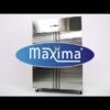 Luxury chladniaca skriňa R 1200 L – nerezová, Maxima 09400010 - Image 16