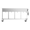 Termovozík Bain-Marie – 4x GN 1/1 nádoby – regulácia teploty samostatná - Image 7