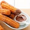 Ručná plnička klobás a churro stroj - 7 litrov - nerezová oceľ - vrátane 4 plničov klobás a 3 churro nadstavcov - Image 2