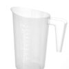 Polypropylénová stupňovaná odmerka Hendi - 5L, ø210x(H)270 mm