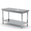 Montovaný stôl s policou HENDI Kitchen Line – 800×600 mm - Image 2