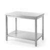 Montovaný stôl s policou HENDI Kitchen Line – 800×600 mm