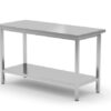 Montovaný stôl s policou HENDI Kitchen Line – 800×600 mm - Image 8