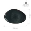 Tanier Arando – prírodný tvar pre moderné servírovanie 350 × 210 mm