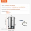 Varná kanvica VEVOR – 35 l – domáce varenie piva – s pokrievkou a kohútikom - Image 7