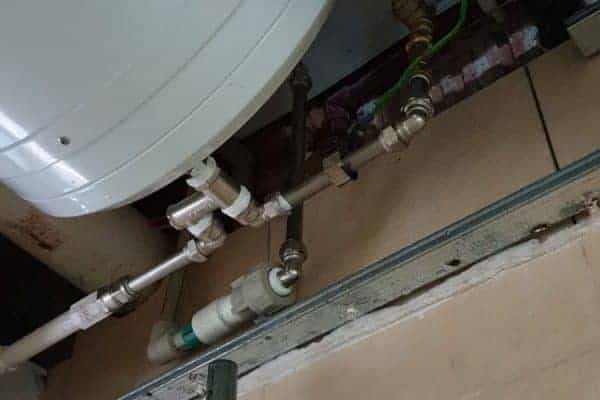 Rheem EHG-60 Water Heater replaced at The Warren Condo