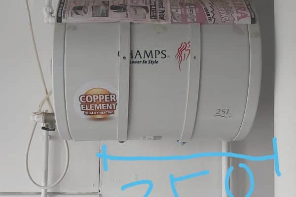 Champs Water Heater Woodlands DR42