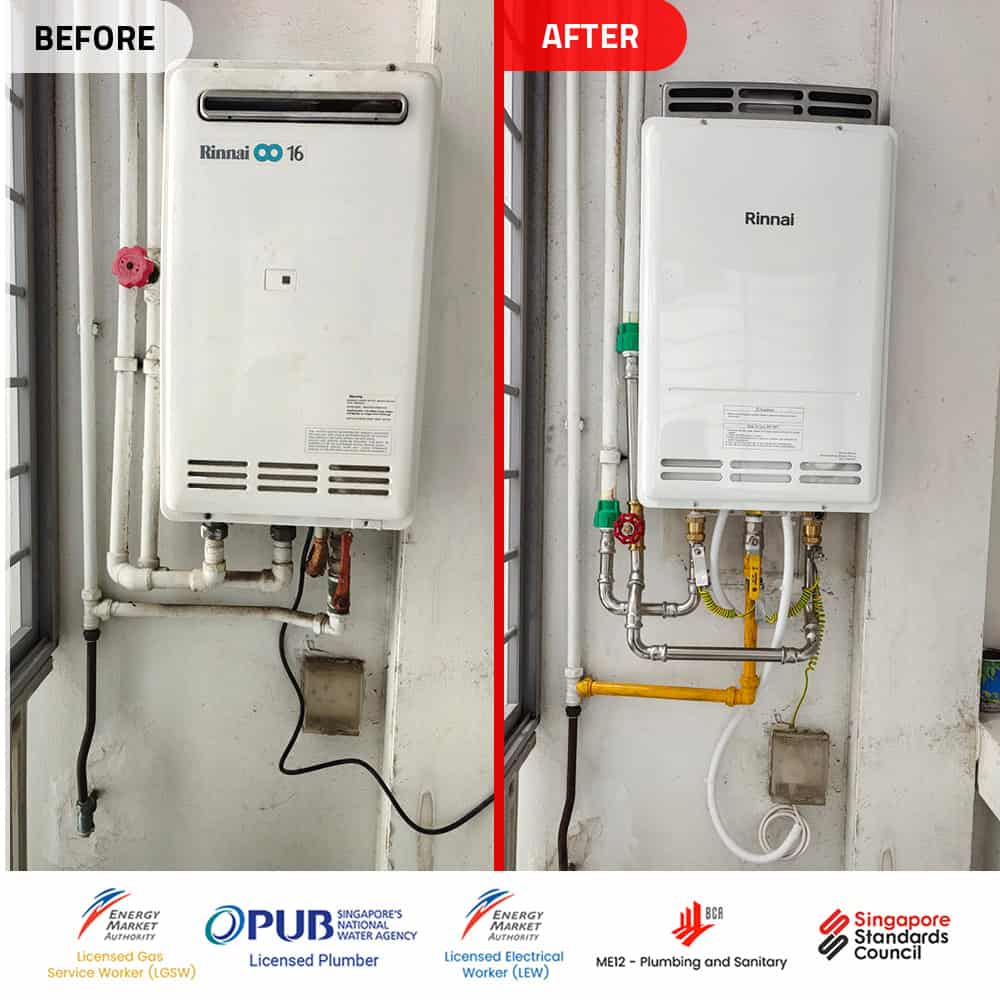 Rinnai REU-1618W-RS at Bishan Loft Replacement.00