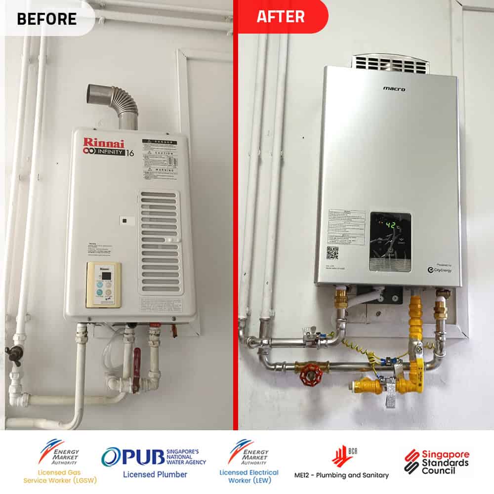 Rinnai REU-W1610WF-RS at Casa Esperanza Replacement.00