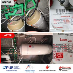 Ariston Water Heater Rusty - Condo. 00