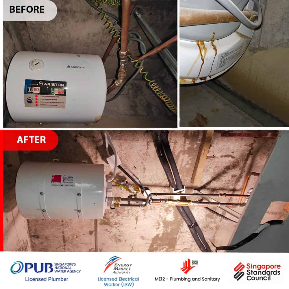 Ariston Water Heater Rusty Condo. 00