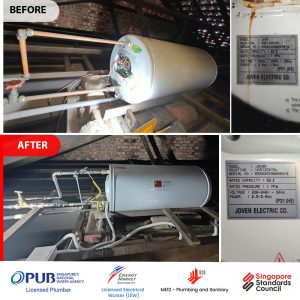 Water Heater Rusty - Joven Landed. 00