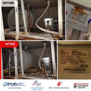 Water Heater Rusty Joven. Landed. 00