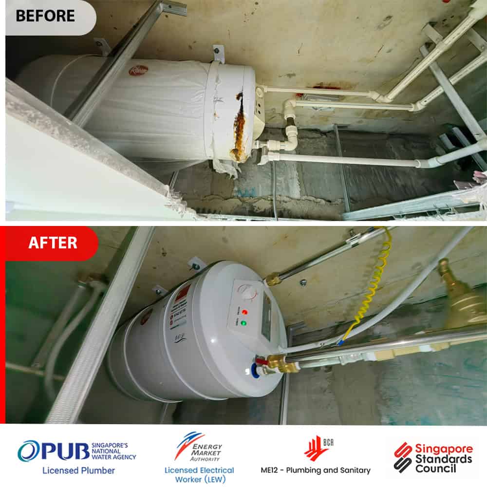 Rheem Water Heater Corrosion - Condo. 00