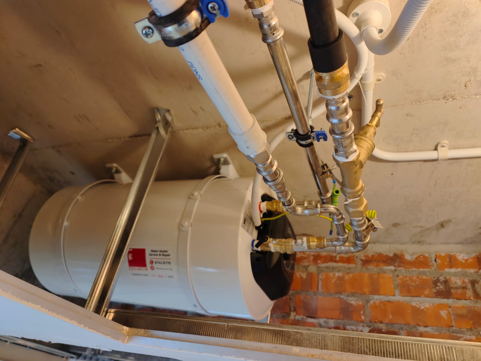 Water Heater Replacement Ariston Pro R S 11 June 2025 After