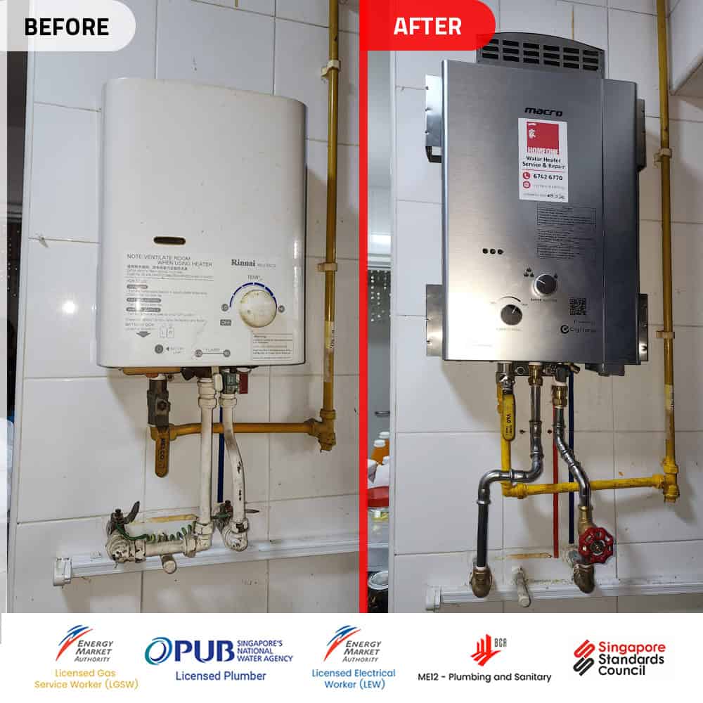 Indoor Rinnai REU 55CGL Gas Heater HDB 00