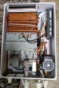 City Gas Heater Do Not Ignite at The Sound Safe Dismantling