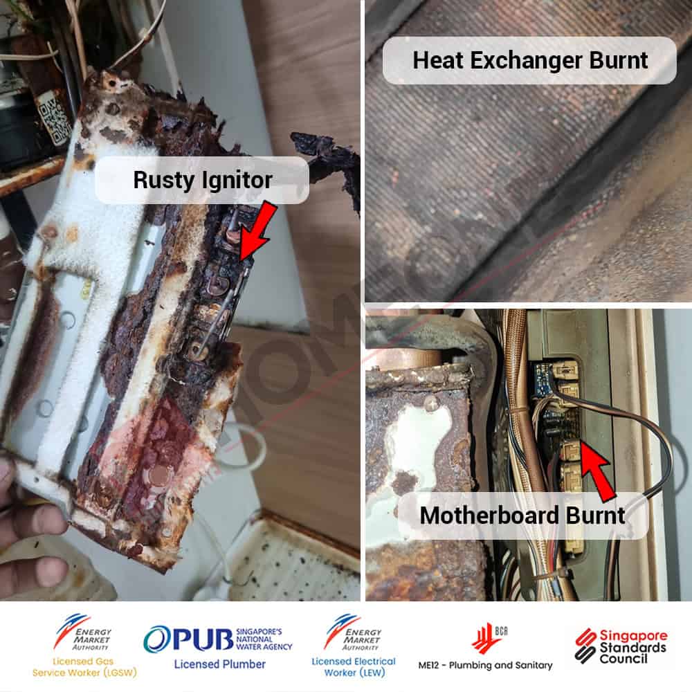 City Gas Heater E1 Error Code at Waterfront Waves - Common Issues Found