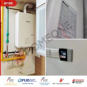 City Gas Heater E1 Error Code at Waterfront Waves - Gas Heater Replacement 03