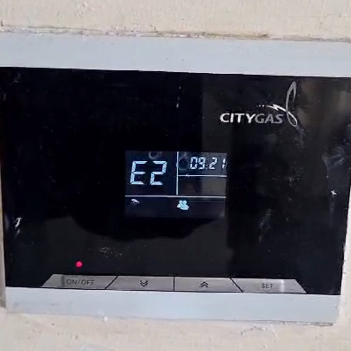 City Gas Heater E2 Error Code at Caspian Take A Photo Gas Heater Help