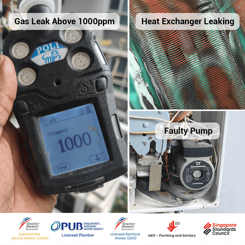City Gas Heater Waterfront Key E8 Error - Common Issues Found