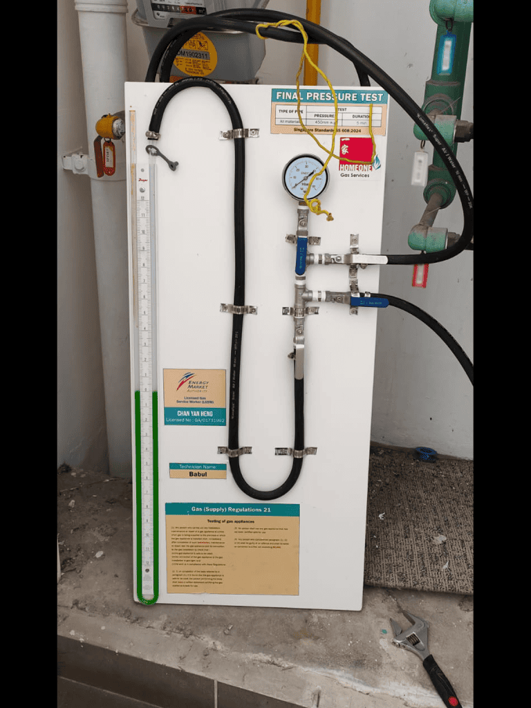 City Gas Heater Waterfront Key E8 Error Code Final Pressure Testing 1