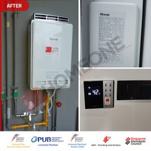 City Gas Heater With Smoke at Inz Residences - Gas Heater Replacement 03