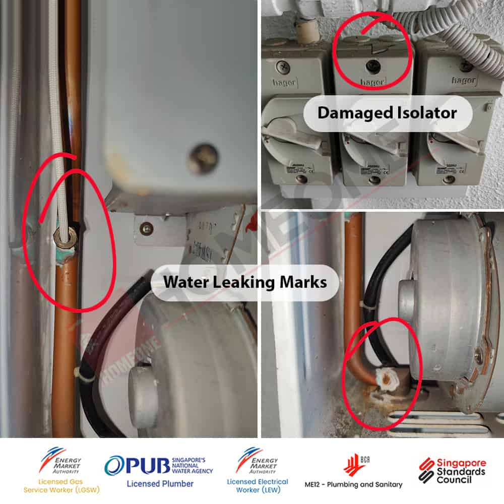 Citygas heater Control Panel No display- leaking issues