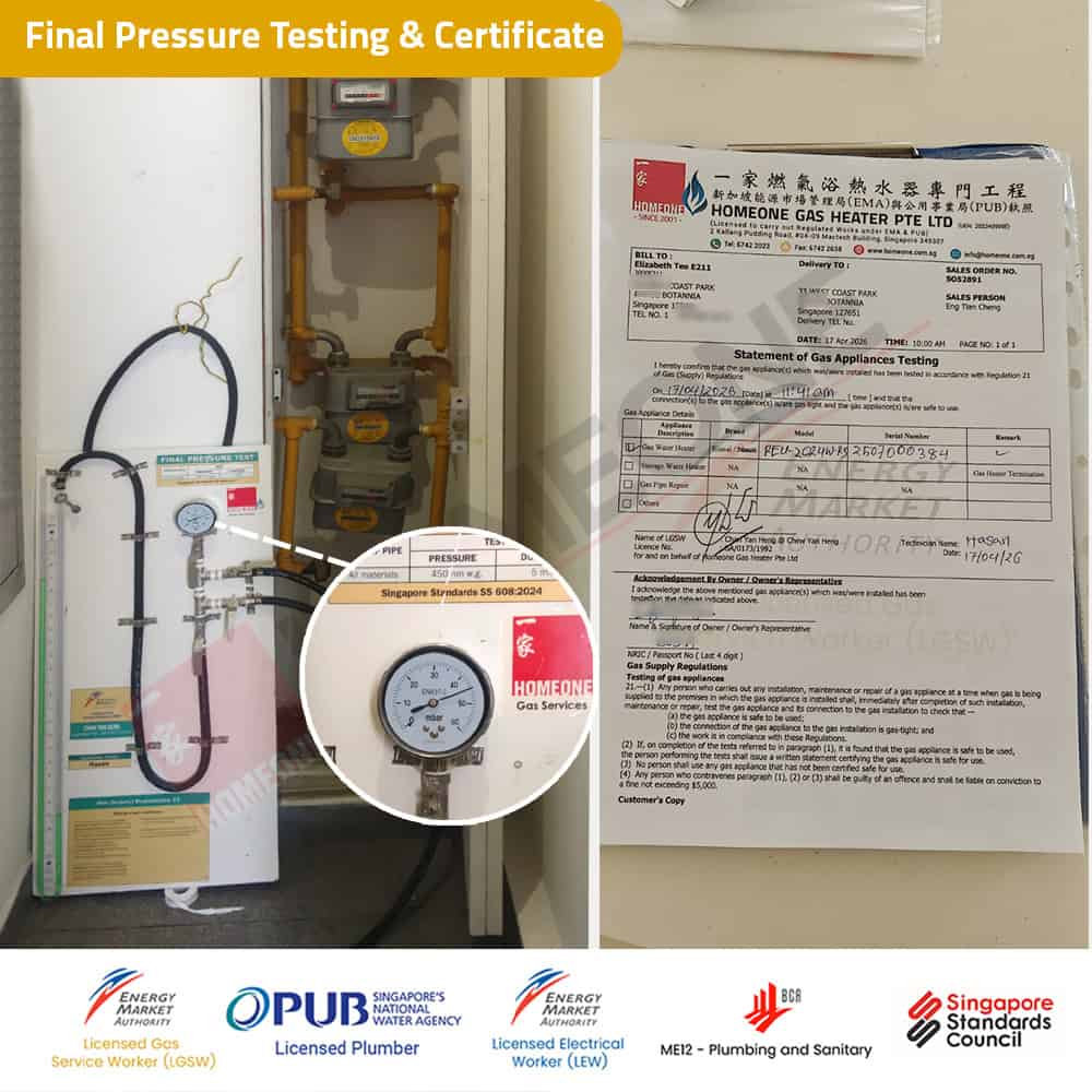 Gas Water Heater Not Working at Botannia PCB and Heat Exchanger issue Final Pressure Test and Cert