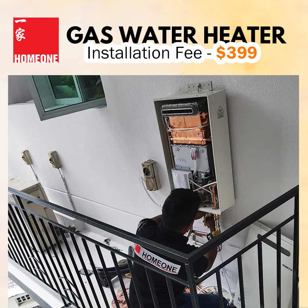 gas water heater installation fee