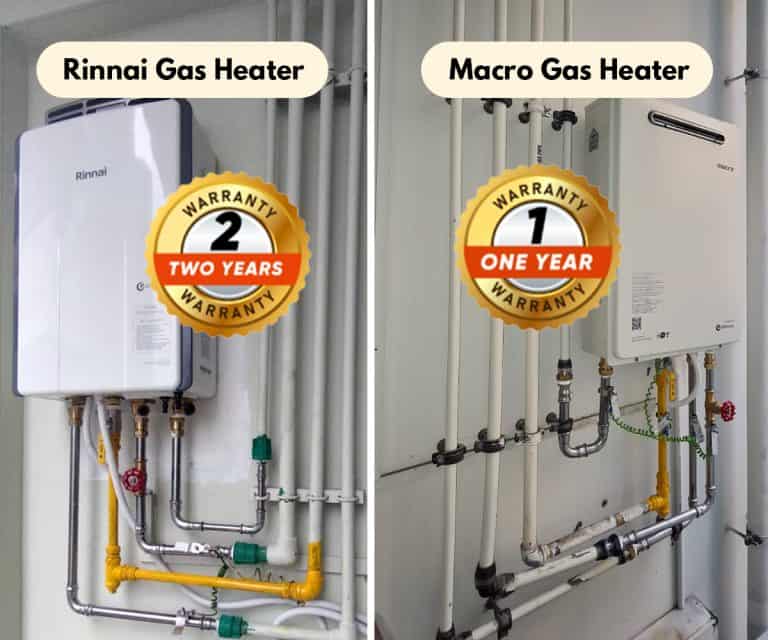 Rinnai Macro Gas Heater Warranty