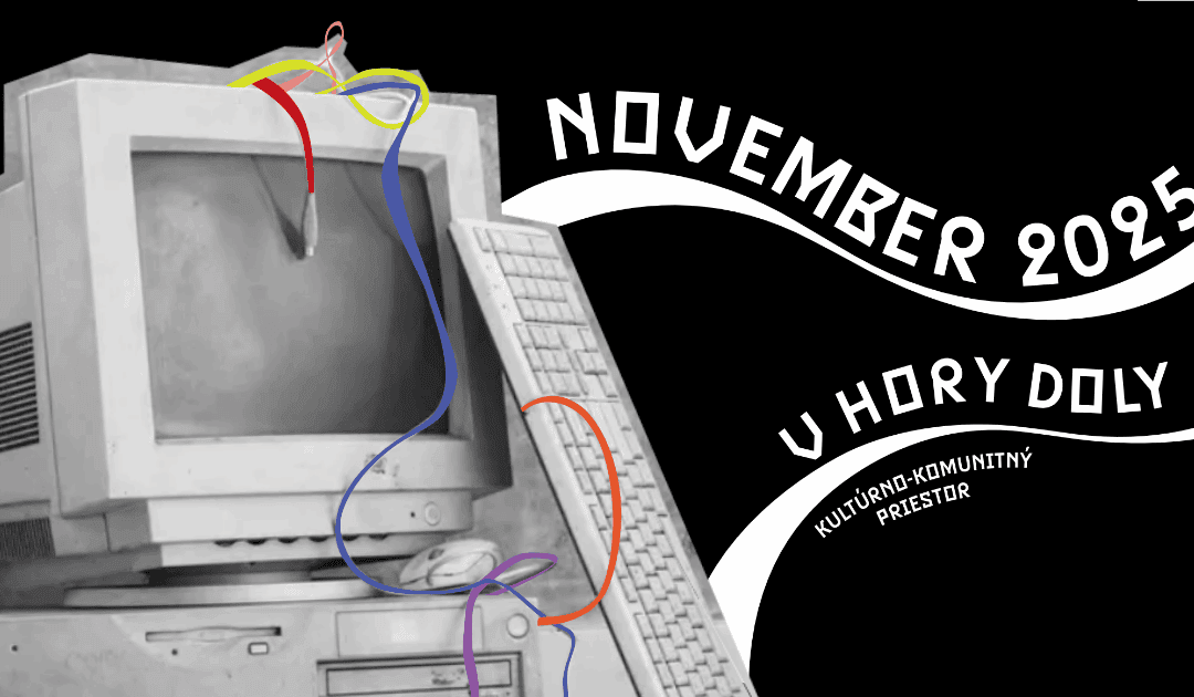 Serenáda, technológie, divadlo a swap – zažite november v Hory Doly