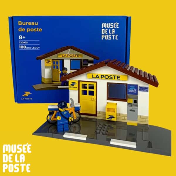 Musée de La Poste : un bureau de poste en briques LEGO et en édition limitée