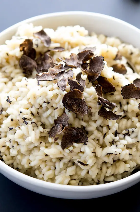Black Truffle Risotto: Creamy & Decadent. Video tutorial on how to make!