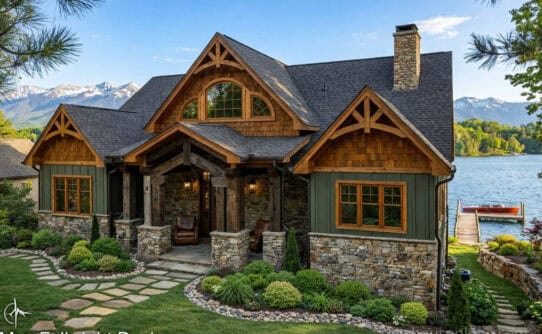 Asheville Mountain — floor plan — 2,618 sq ft — 4 bedroom