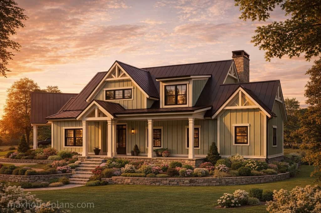 Modern Farmhouse exterior view