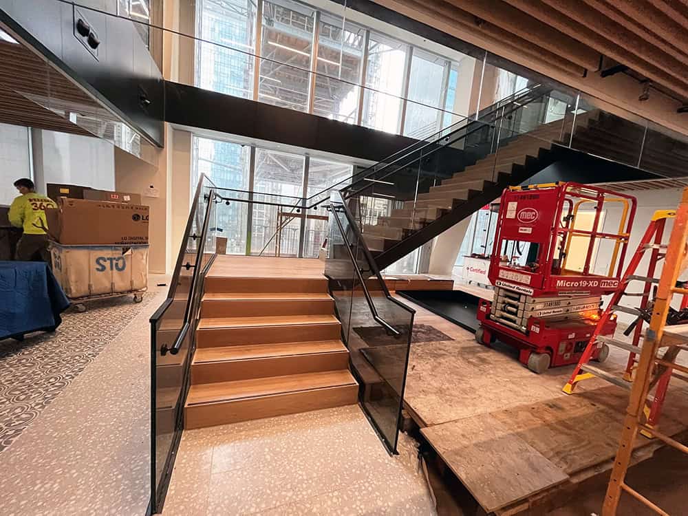 Pfizer Fit-Out Monumental Stairs