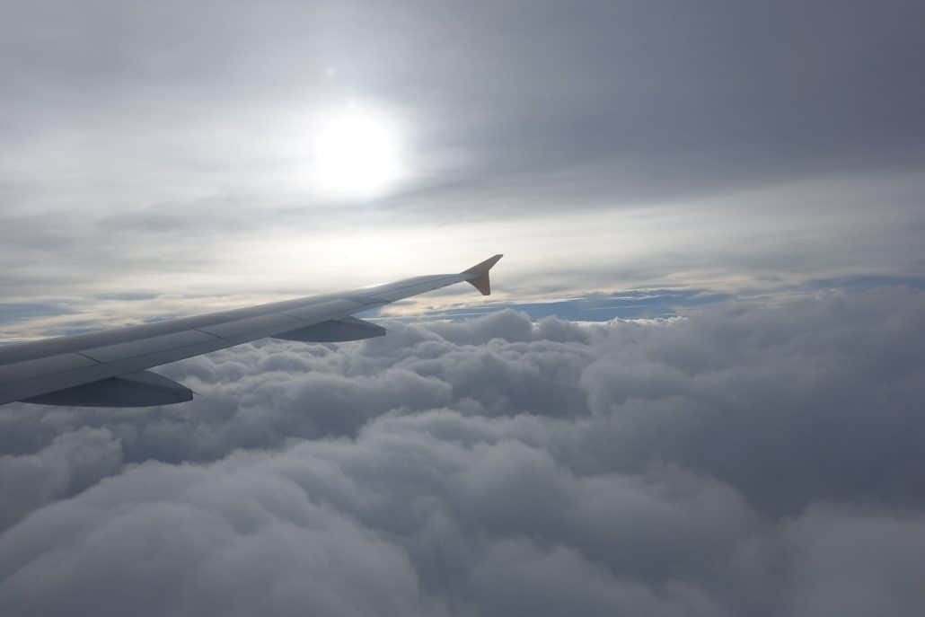 Beautiful View From Plane