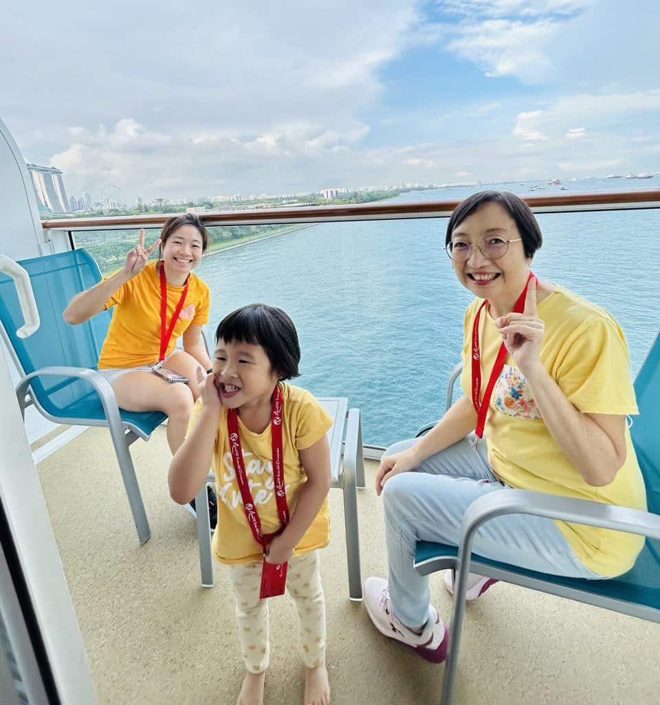 Genting Dream Resorts World Cruises Balcony Marina Bay 1