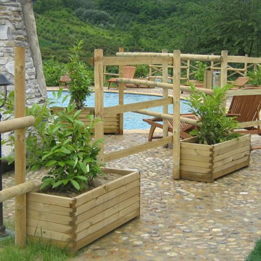 Fioriera in legno LINEA PROFESSIONALE 120x50x45,5 h cm con Rivestimento-0 Fioriera in legno LINEA PROFESSIONALE 120x50x45,5 h cm con Rivestimento-0